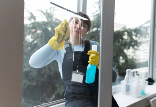 Nettoyage de vitres intérieures et extérieures à la Neuville-en-Hez
